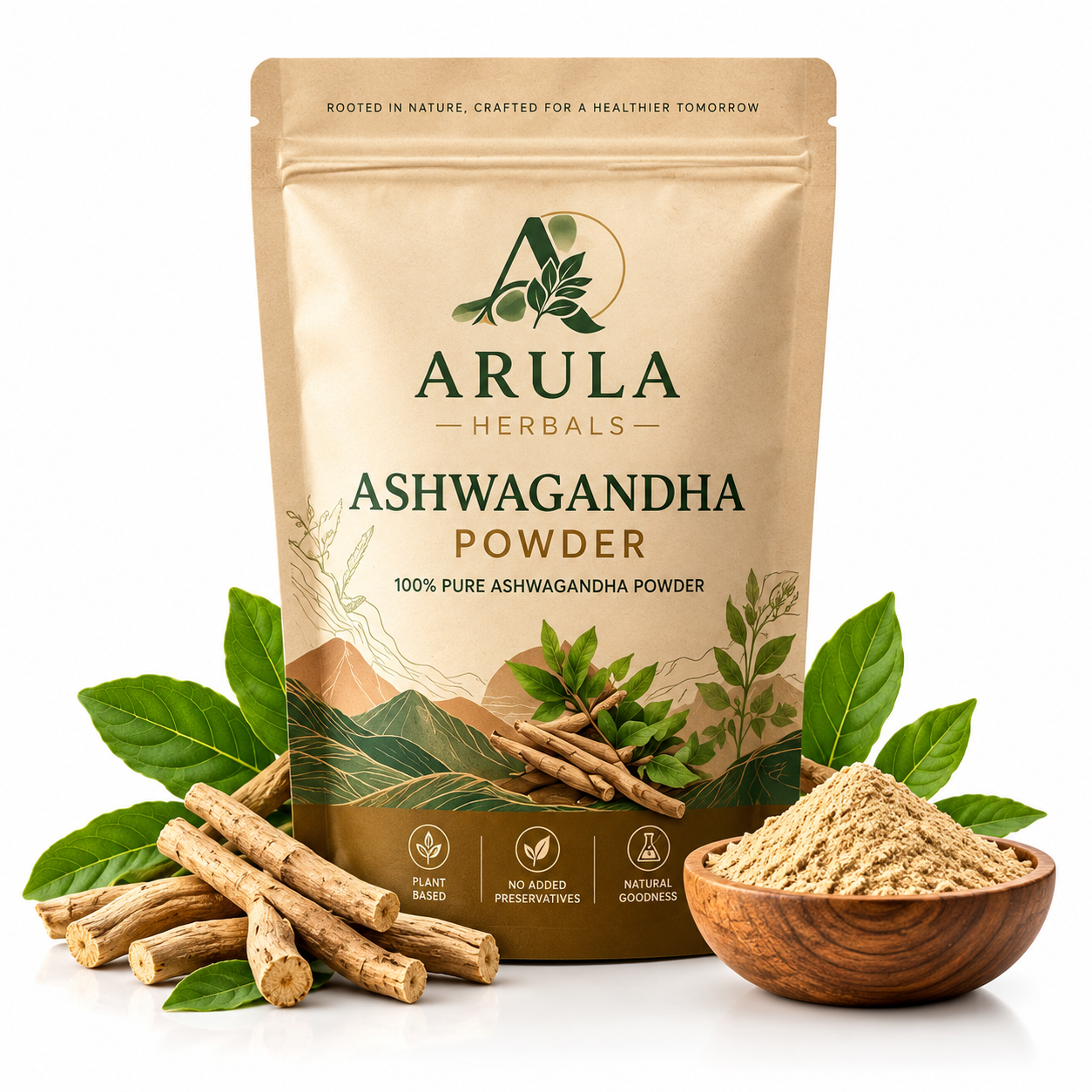 Premium Organic Ashwagandha Root Powder